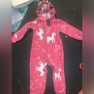 Joe Boxer Unicorn fleece outfit size 18 months